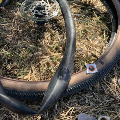 35km van de finish lijn …